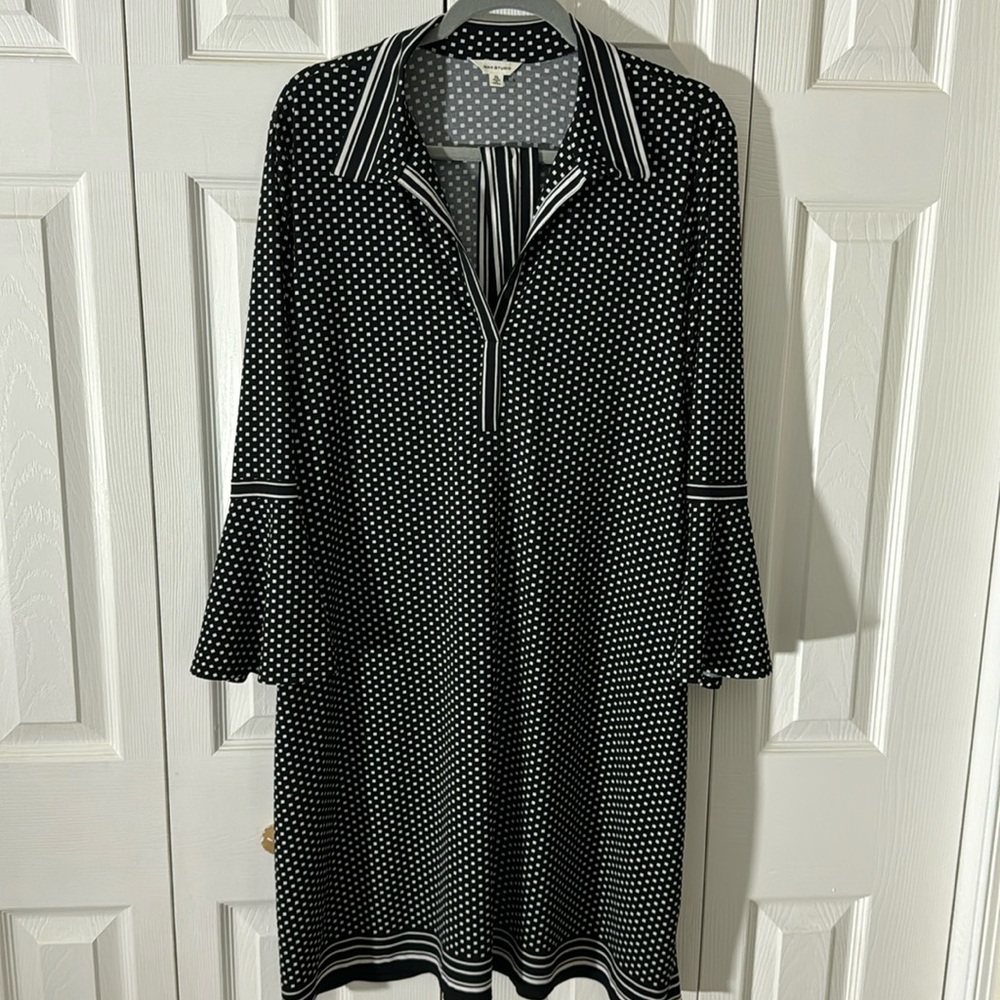 Black and white Max Studio dress Size XL